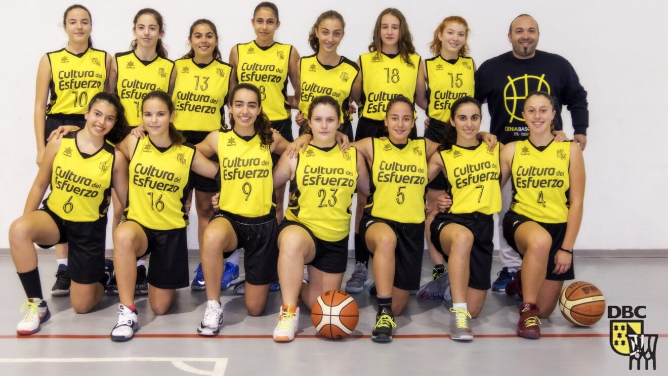 Equipo Dénia Básquet Cadete femenino 03