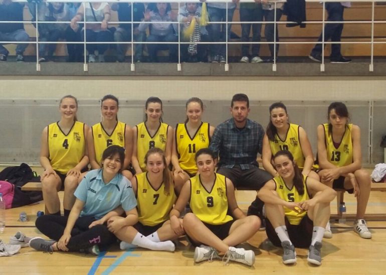 Junior team of Dénia Basketball in Vila Real