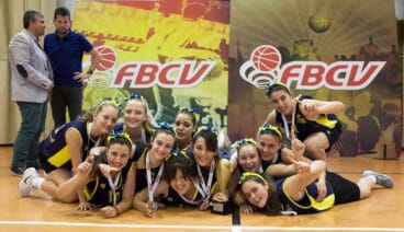 equipo junior femenino del denia basquet