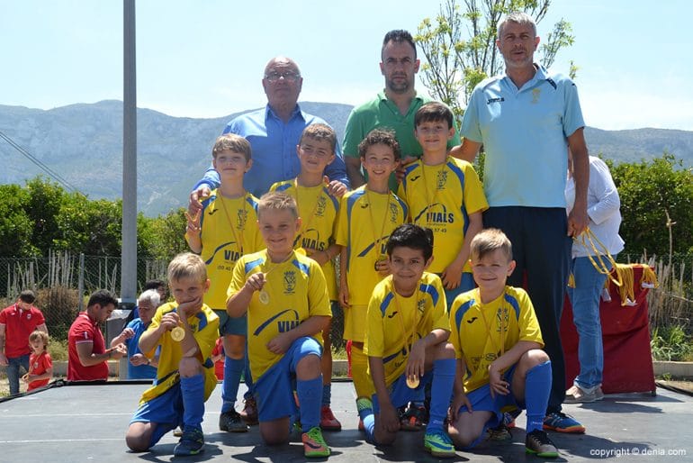 Equipo Prebenjamín Escuela Municipal Fútbol Sala