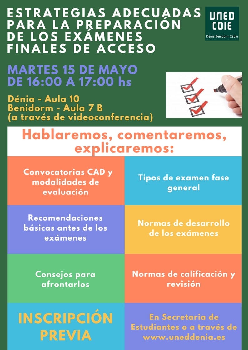 estrategias adecuadas para la preparacion de los examenes