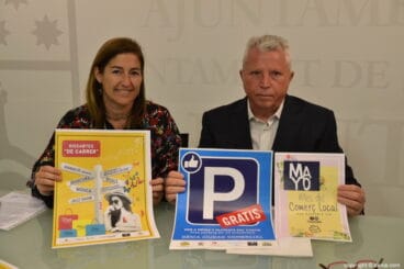 eva ronda y antonio llopis presentan la campana dissabtes de carrer