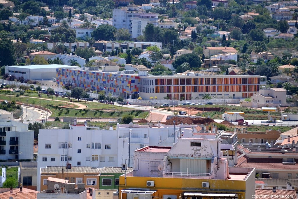 ies numero 3 visto desde el castillo