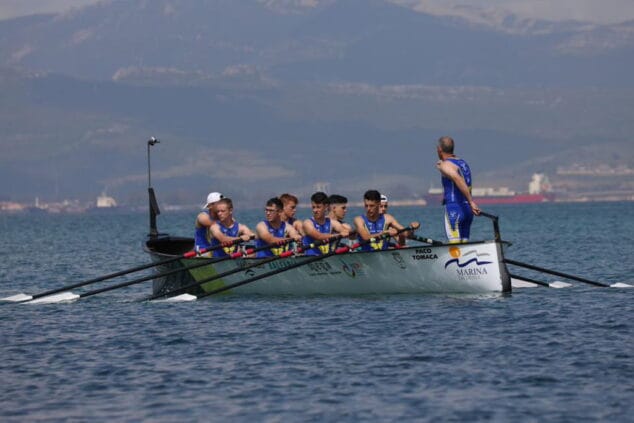 El Club Rem Marina Dénia sumó dos títulos de campeón de España de remo 4 juveniles del c rem marina denia