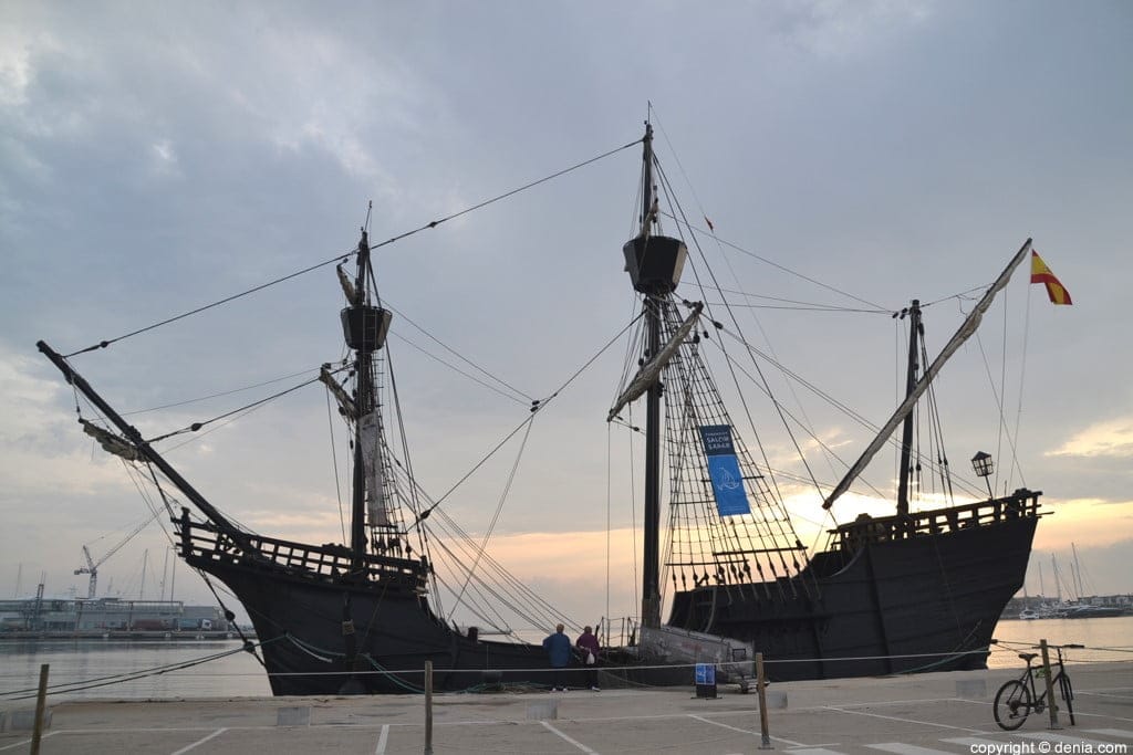La Nao Victoria atraca en Dénia durante cuatro días 1 nao victoria en denia