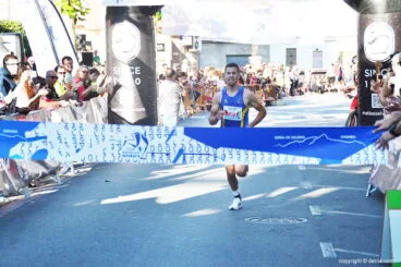 Nizar Lakhlifi entrando en meta