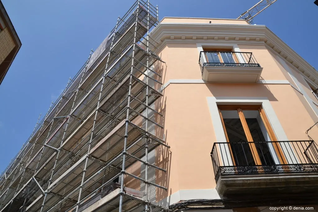 nueva fachada de la casa de la calle san jose