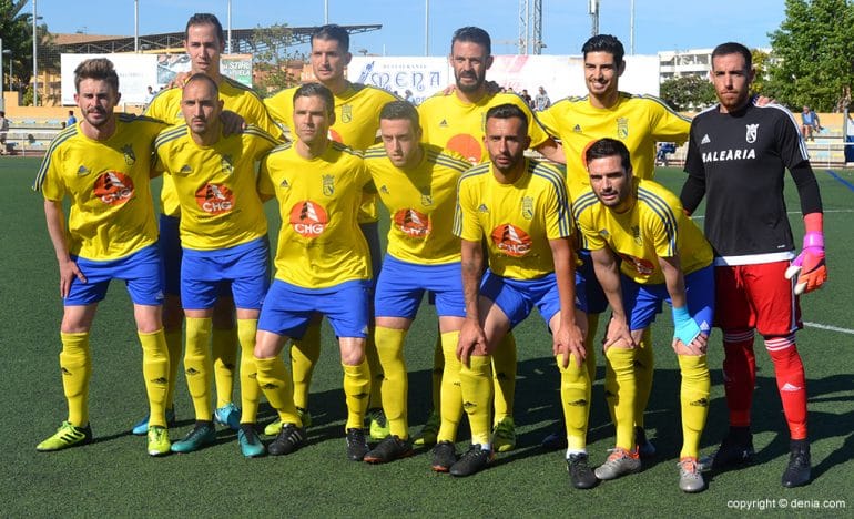 Once CD Dénia ante la UD Benigànim