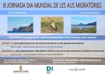 Programación del Día Mundial de las Aves Migratorias