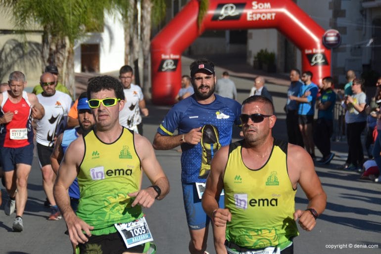 Rafa Pérez Cardenás en la carrera