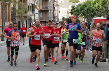 Rafa Salort en la carrera de Pego