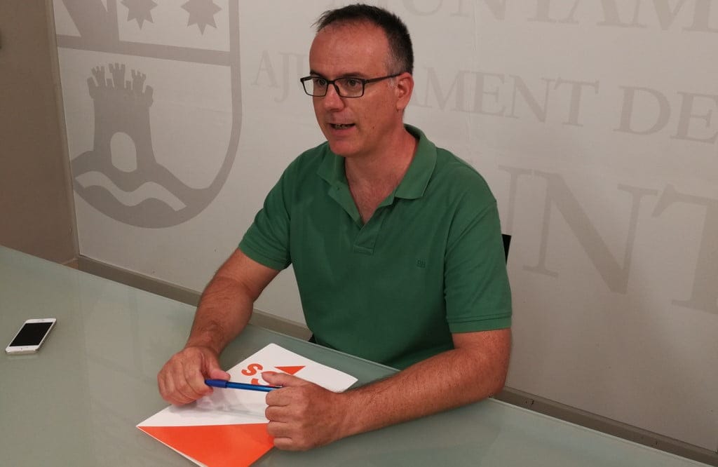 Ciudadanos pide mejoras en la playa para perros en el Cagarritar 1 sergio benito denia
