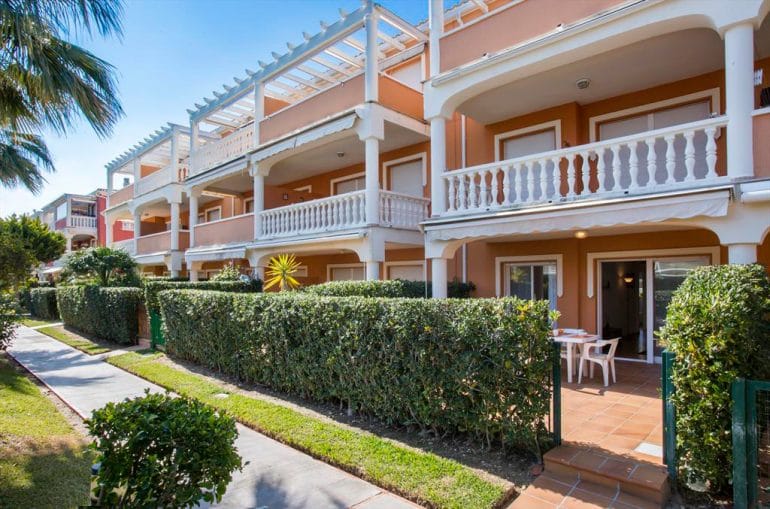Terraza del apartamento Aguila Rent a Villa
