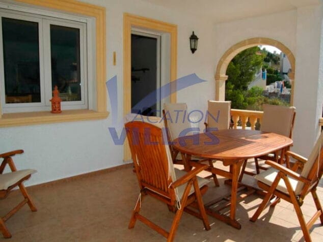 terraza techada vacation villas 1