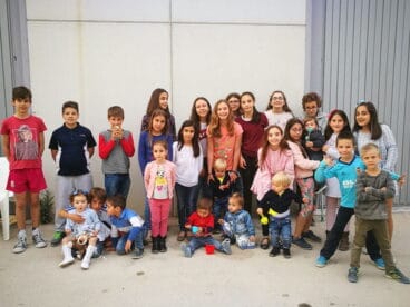 trabajos de carroza en la falla campaments