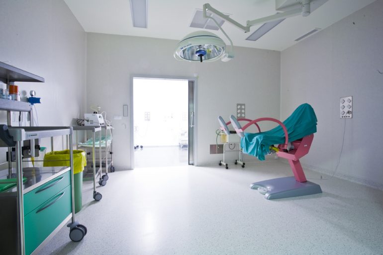 Unidad de ginecología del Hospital de Dénia
