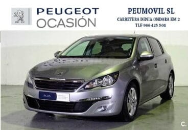Vehículo en gris de ocasión PEUGEOT 308 Peumovil