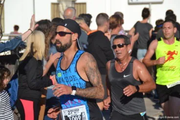 Vicente Miralles en la carrera
