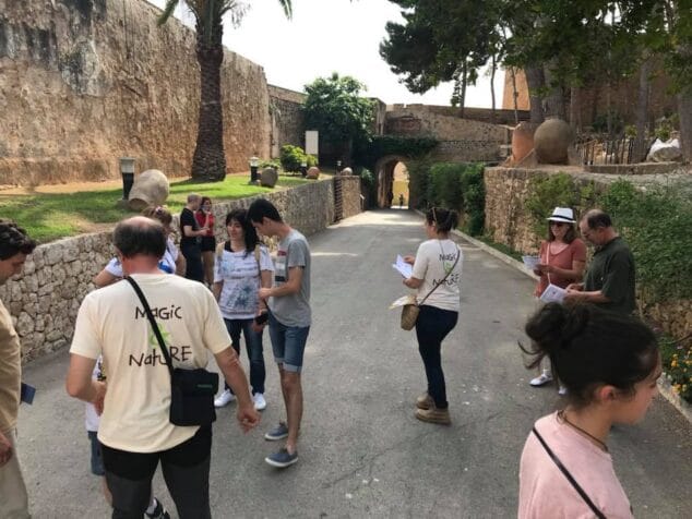Dénia asciende al número 3 del ranking del registro de especies de la Comunitat Valenciana 10 visita al castillo durante la semana de la biodiversidad