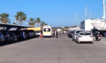 accidente en un barco en denia
