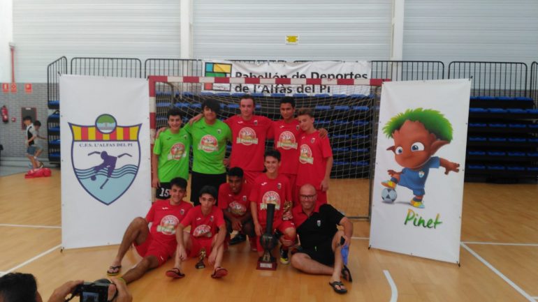 Campeón Cadete X Torneo Alfas Futsal