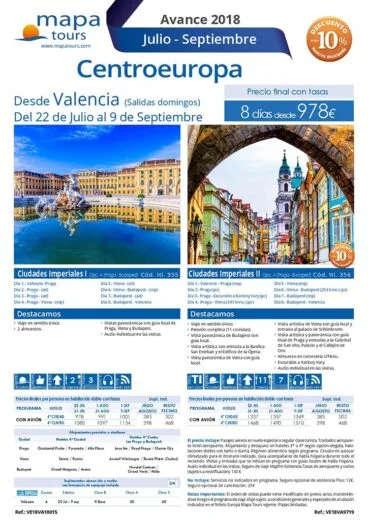 Centro Europa Praga Deni Sun Travel