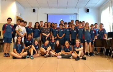 clase de periodismo digital en el colegio maristas