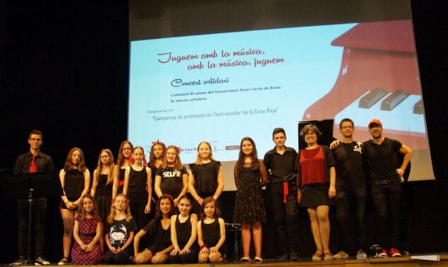 concierto solidario a favor de cruz roja