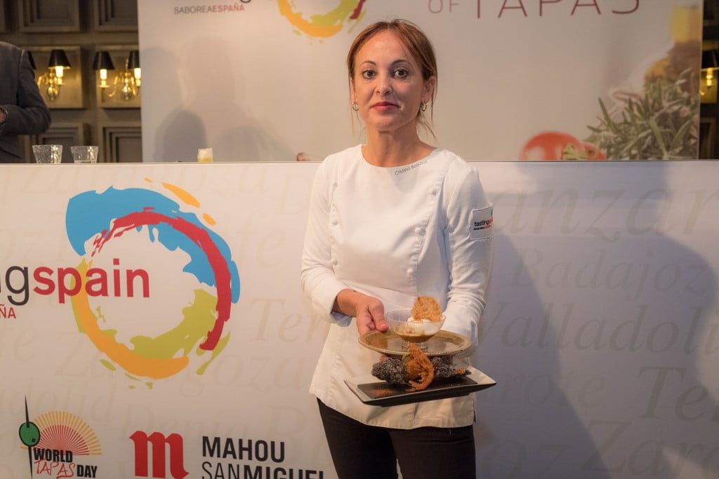 Cristina Bauxauli en el Día Mundial de la Tapa