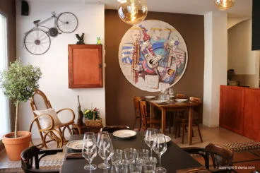 decorado vintage restaurant origens denia