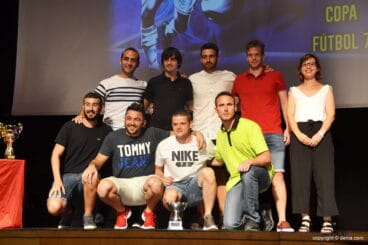 Equipo Bar Noray  campeón de Copa de fútbol 7