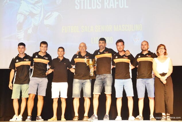 equipo p stilos rafol campeon liga oro