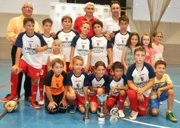 Equipo Paidos A Benjamin campeón del torneo y máximo goleador