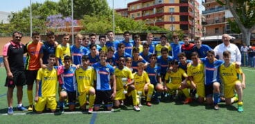 equipos del hercules y em fb denia a