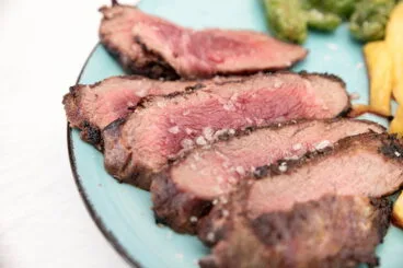 Espectacular carne La Vaca de Baco