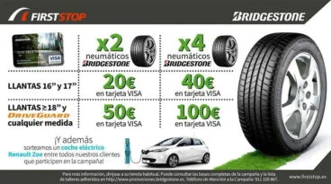 first stop oferta a llantes