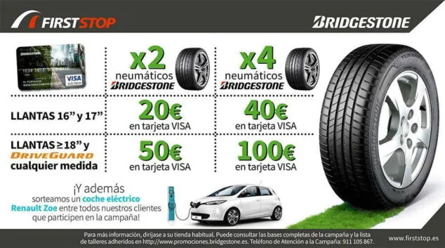 first stop oferta en llantas