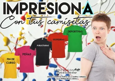 impresiona con tus camisetas impresionarte