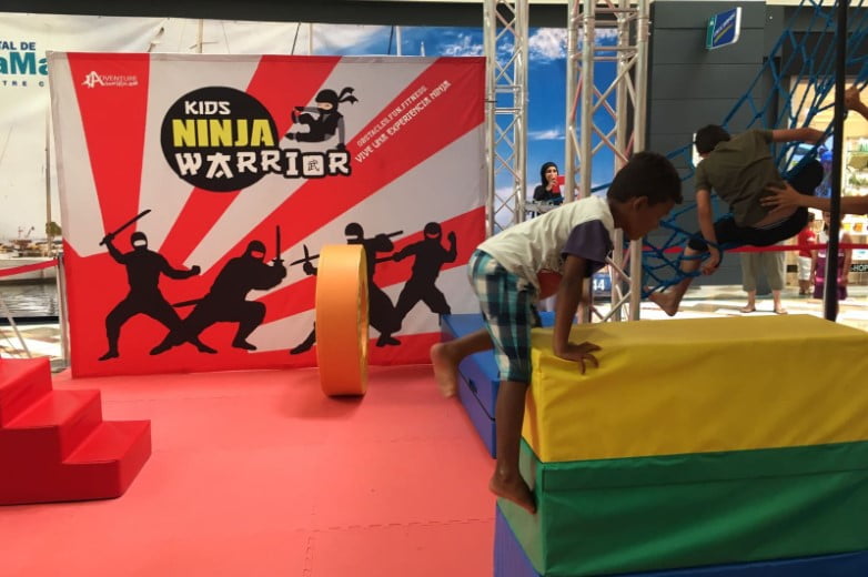Kids Ninja Warrior en Portal de la Marina