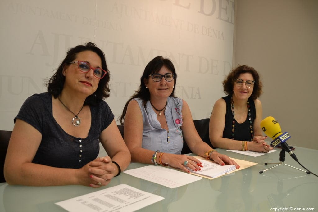 las concejalas del pp hablan sobre el plan confianza de denia