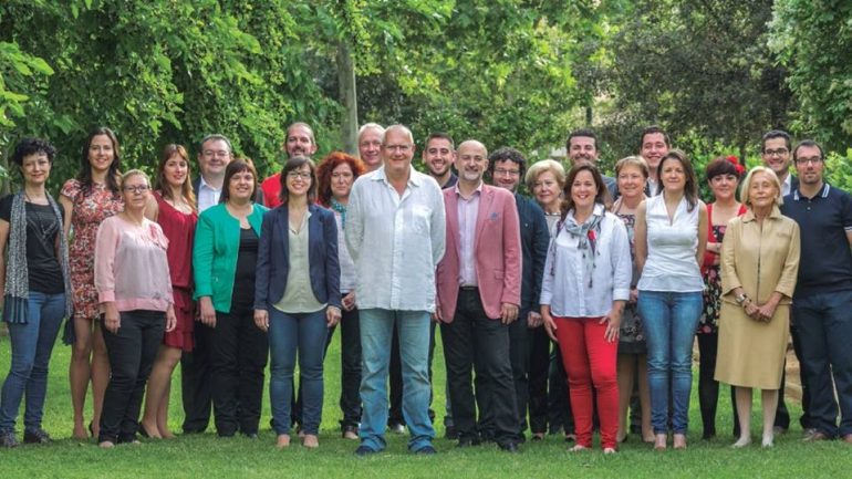 Miembros del PSPV PSOE Dénia