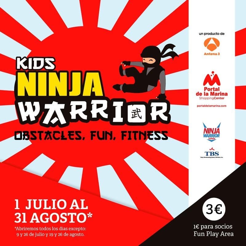 ninja warrior portal de la marina