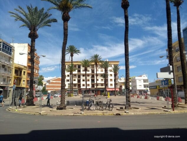 obras en la plaza archiduque carlos