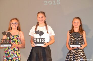 Podio Alevín Chicas