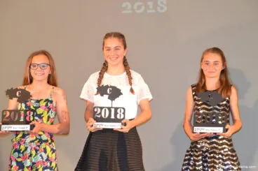 Podio Alevín Chicas