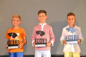 Podio Benjamín chicos