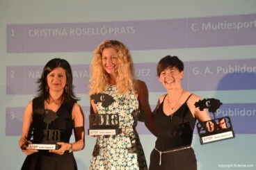 Podio senior chicas