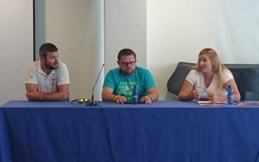 Ponentes durante el congreso de Remo para todos
