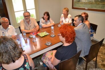 Reunión de Ana Barceló en Dénia
