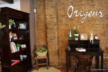 Rincón con encanto en Restaurant-Restaurant Orígens Dénia